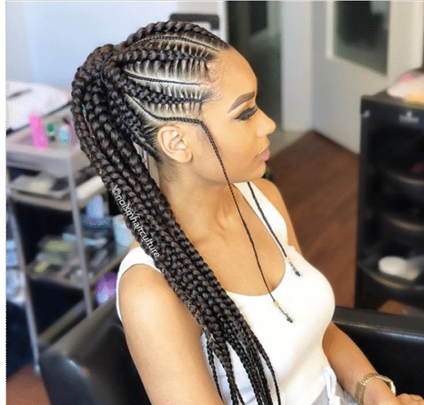 Cornrows Women With Extension