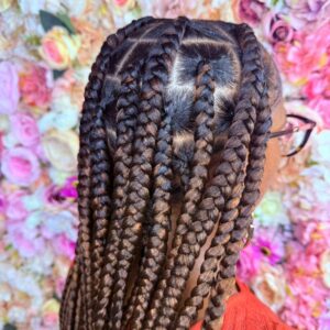 Large Knotless Mid Back